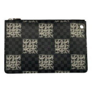 Louis Vuitton Pochette Jour Christopher Black Graphite Clutch Bag